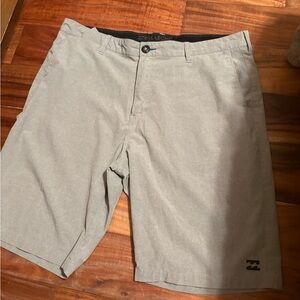 Billabong Submersibles Hybrid Shorts Men’s Size 36 Gray Chino Walk Shorts (0538)